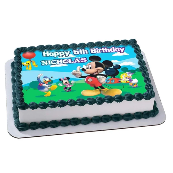 Birthday Personalized Photo Cake