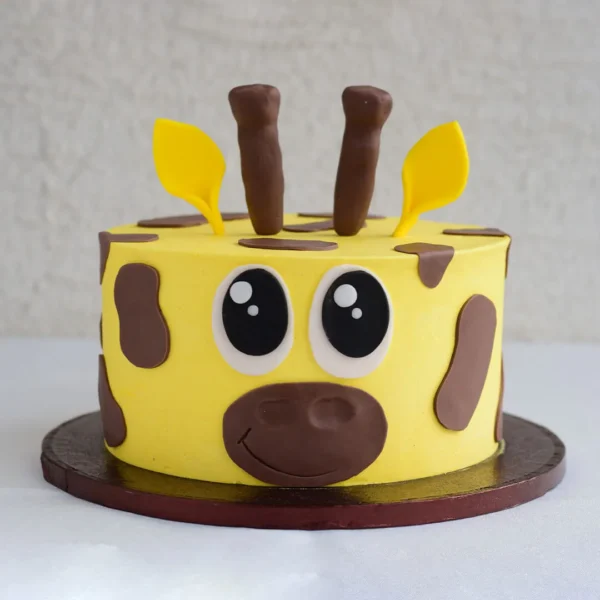 Fondant Giraffe Cake