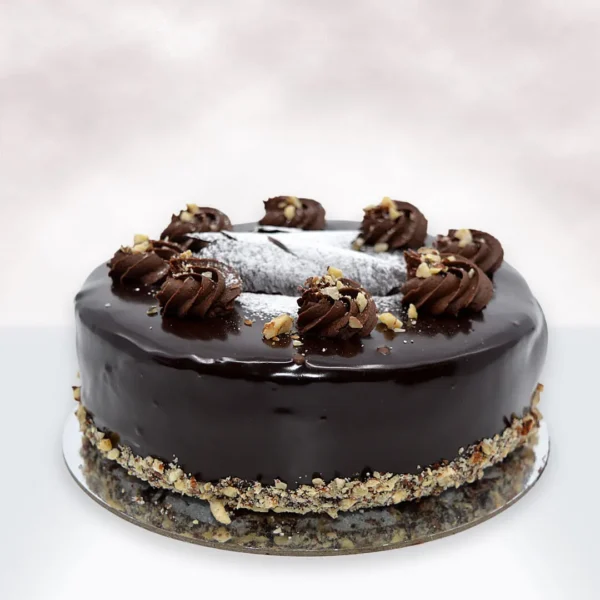 Dark Choconut Cake